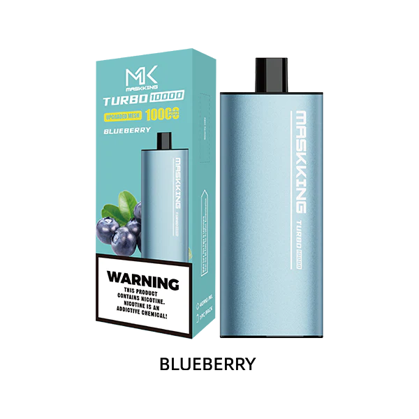 Maskking Turbo 10000 hits Mayoreo (Caja 10 Pz)
