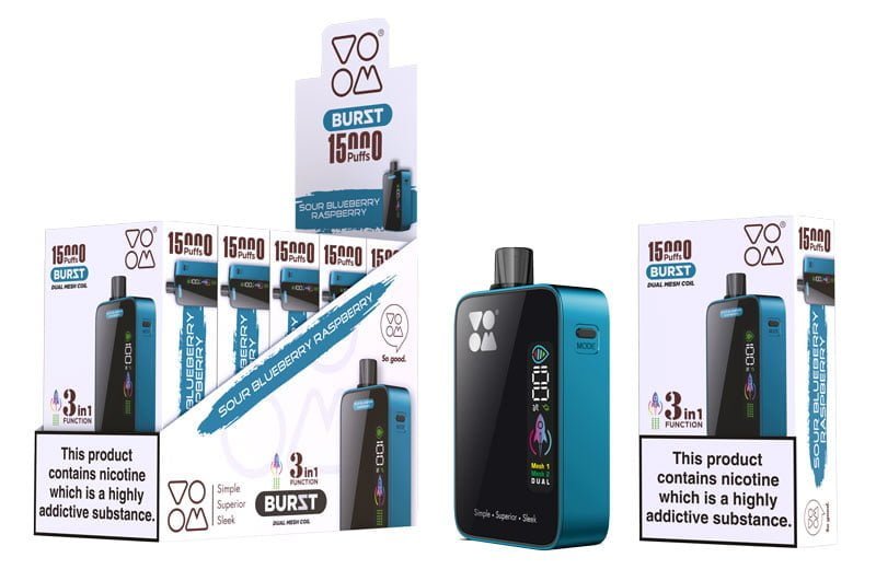 VOOM BURST 15000 Hits Mayoreo (10 pz)