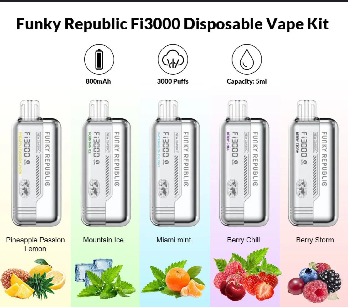 Funky Republic Fi3000 Hits Mayoreo (Caja 10 pz)