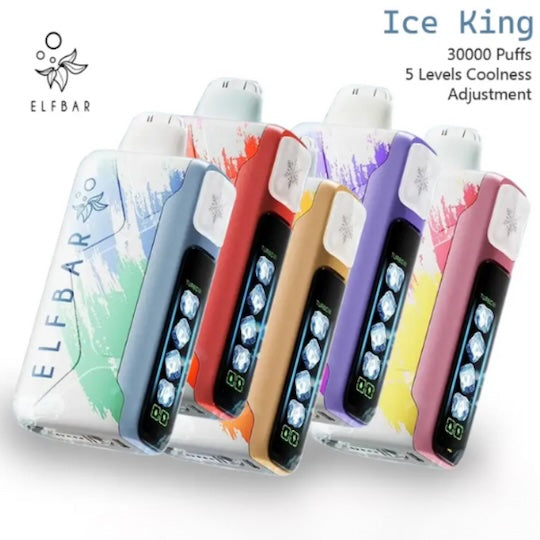 Elfbar Ice King 5 Niveles 40000 hits Mayoreo (Caja 10 Pz)