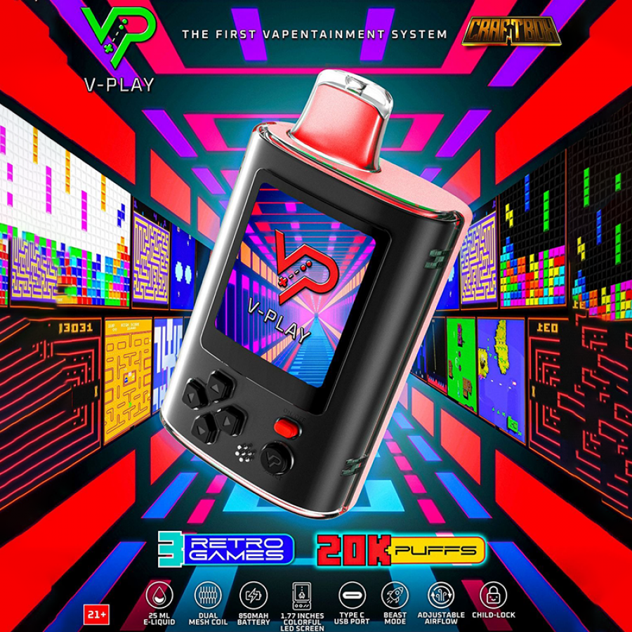 V-Play 20000 hits Mayoreo (Caja 10 Pz)