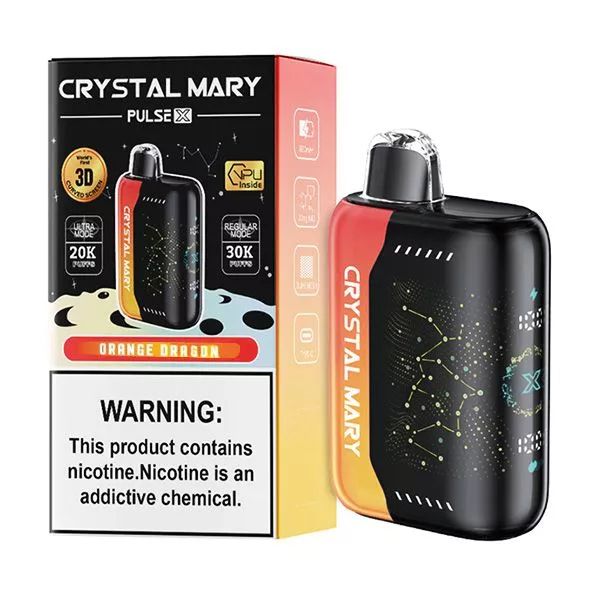 MVape Crystal Mary 30000 HITS Mayoreo (Caja 10 pz)