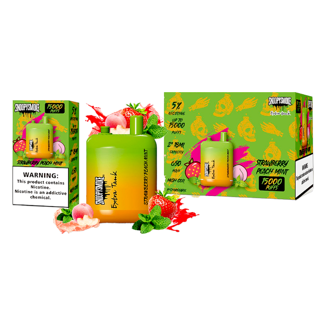 Snoopy Smoke Extra Tank 15000 hits Mayoreo (Caja 10 Pz)