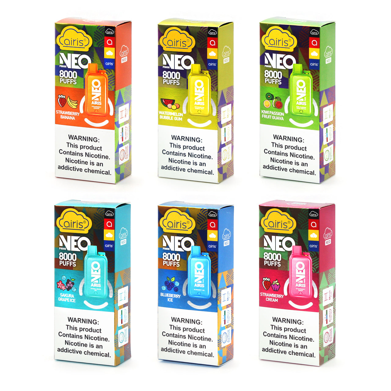 Airis NEO P8000 hits Mayoreo (Caja 10 Pz)