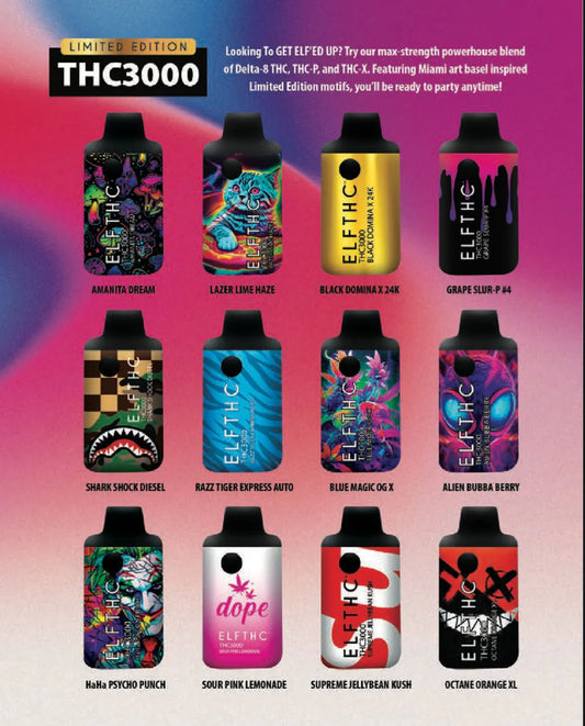 Pack 10 pz ELFTHC Disposable 3.5g (1 pz)