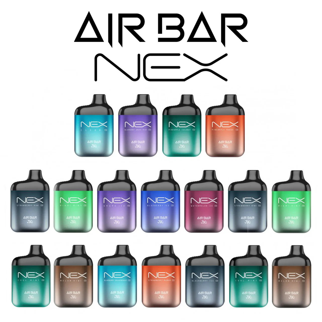 Air Bar Nex 6500 Hits Mayoreo (Caja 10 pz)