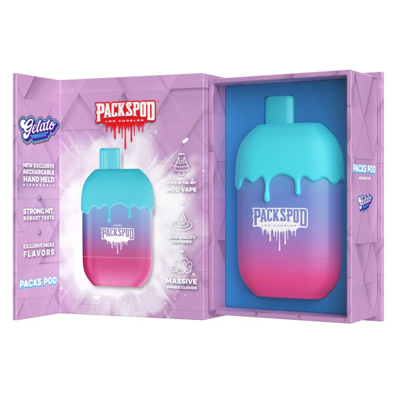 Packs Pod 5000 hits Mayoreo (Caja 10 Pz)