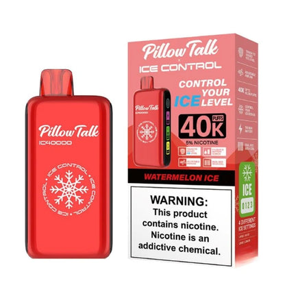 Pillow Talk Ice Control 40000 HITS Mayoreo (Caja 10 pz)