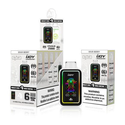 iJoy Uranus IA 25000 hits Mayoreo (Caja 10 Pz)