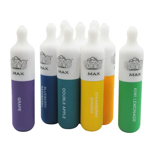 Bang Max Vape Mayoreo 5000 Hits Recargable (Caja 10 pz)
