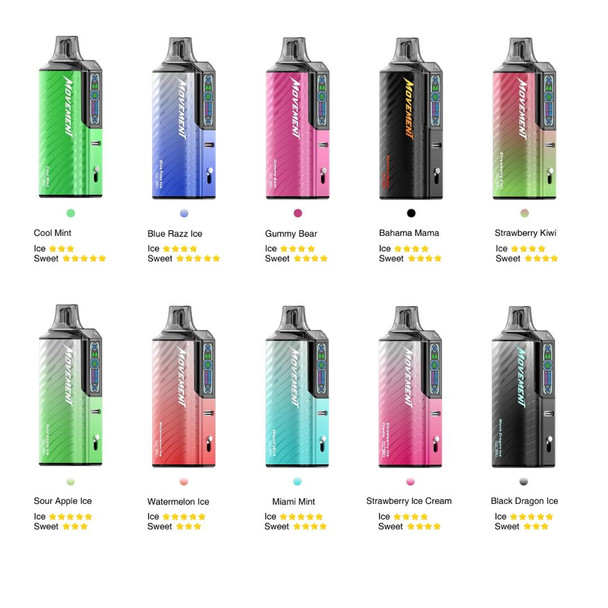 Lost Vape Movement 18000 Hits Mayoreo (Caja 10pz)