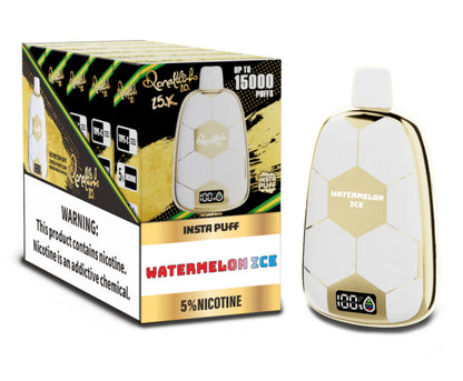 Ronaldinho Insta Puff 15000 Hits Mayoreo (Caja 10 pz)