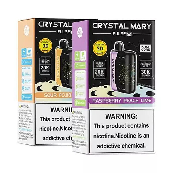MVape Crystal Mary 30000 HITS Mayoreo (Caja 10 pz)