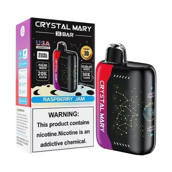 MVape Crystal Mary 30000 HITS Mayoreo (Caja 10 pz)