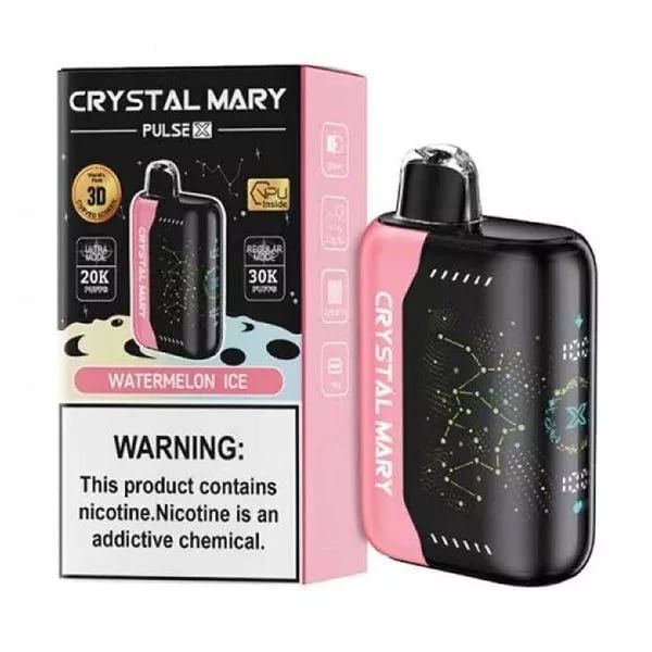MVape Crystal Mary 30000 HITS Mayoreo (Caja 10 pz)