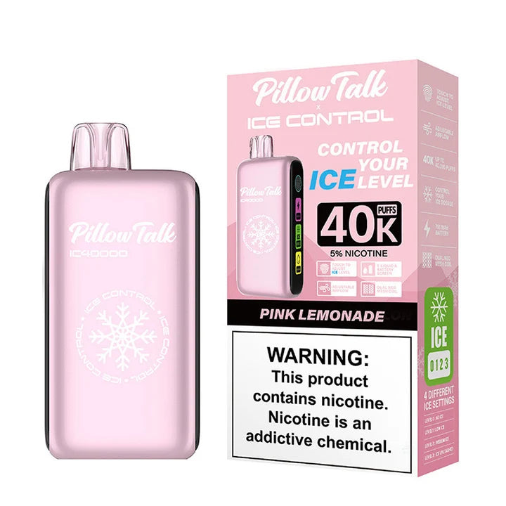 Pillow Talk Ice Control 40000 HITS Mayoreo (Caja 10 pz)