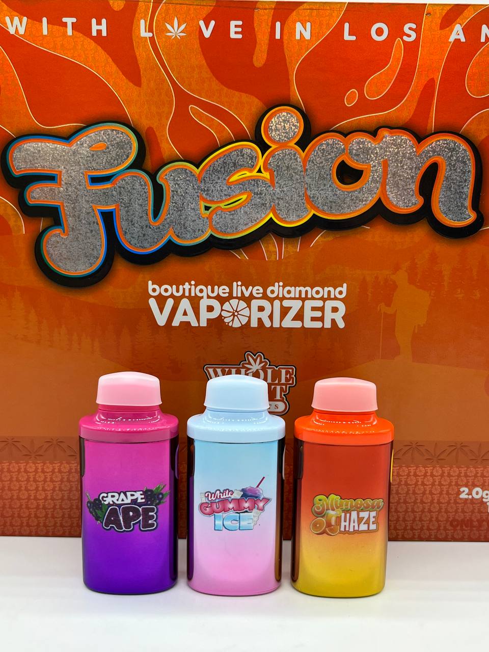 Fusion x Whole Melt Live Diamond Disposable 2g (1 pz)