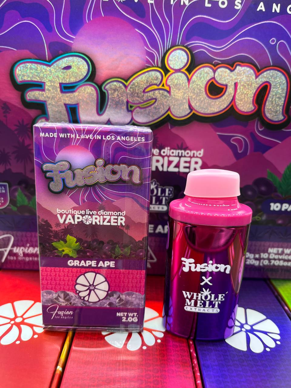 Fusion x Whole Melt Live Diamond Disposable 2g (1 pz)