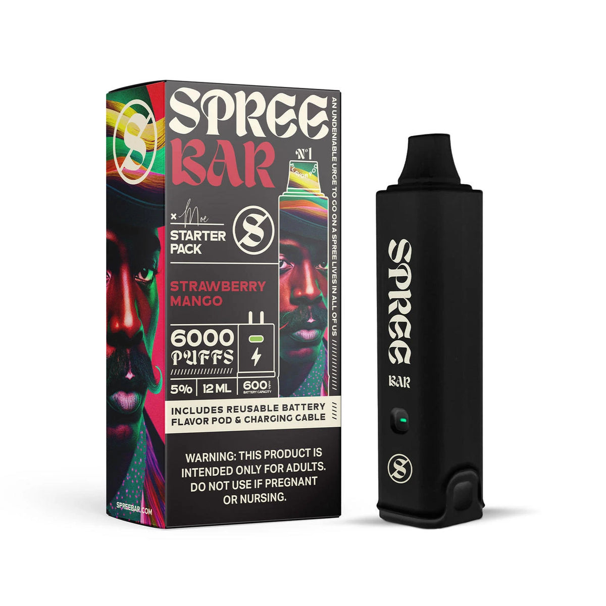 Spree Bar 6000 Hits Mayoreo (Caja 10 pz)