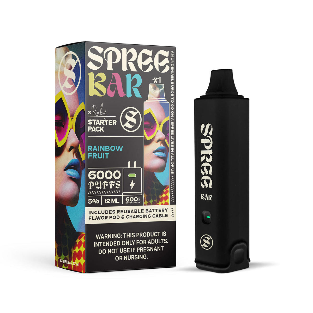 Spree Bar 6000 Hits Mayoreo (Caja 10 pz)