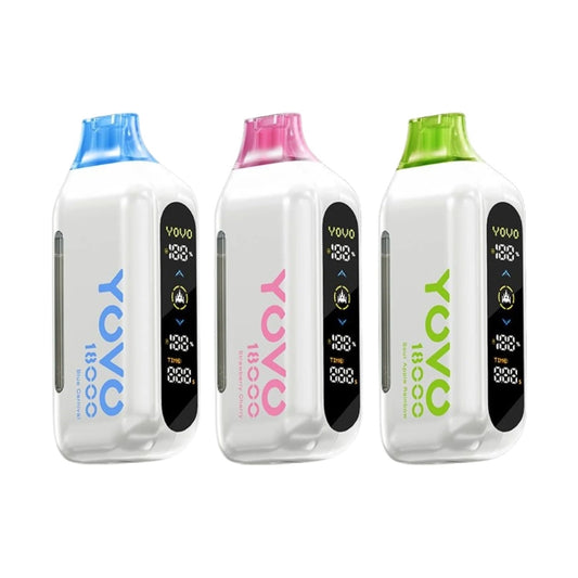 Yovo Ultra 18000 hits Mayoreo (Caja 10 Pz)